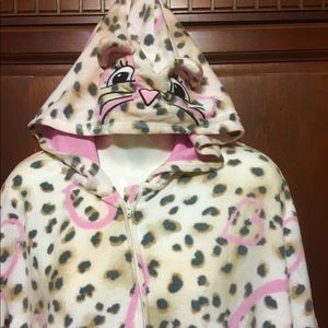 Girls PJ’s Sleeper onesie size 20 JUSTICE 🌸